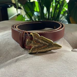 Madewell Arrow Leather Belt